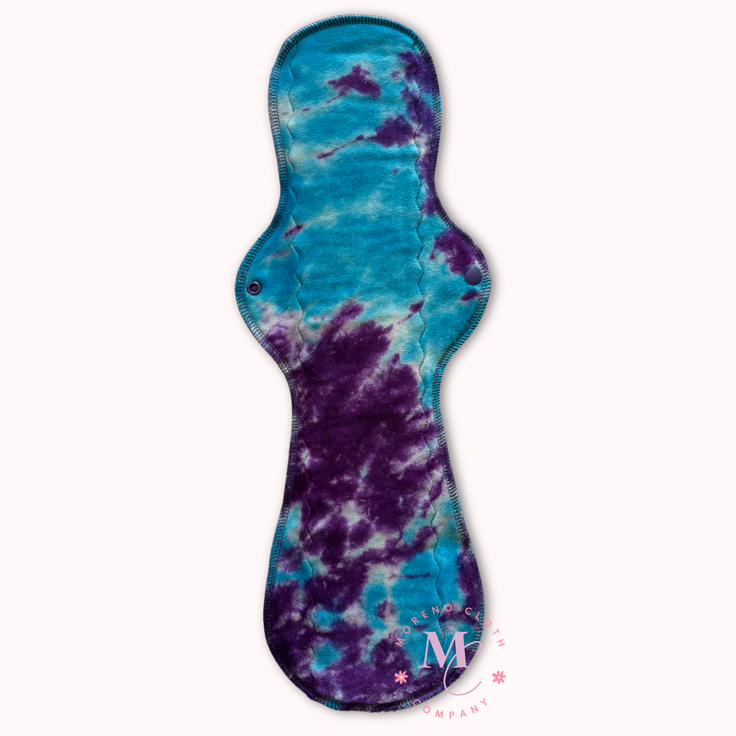 20" Heavy Absorbency Bamboo Velour - Blue purple