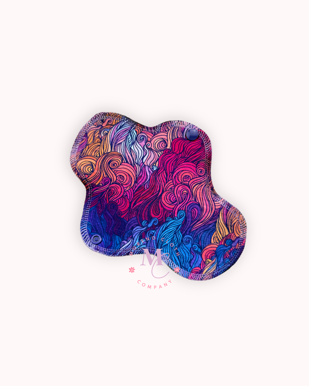 8 INCH Sirens Tide Reusable Cloth Pantyliner | Daily Freshness Reusable Cloth Liner