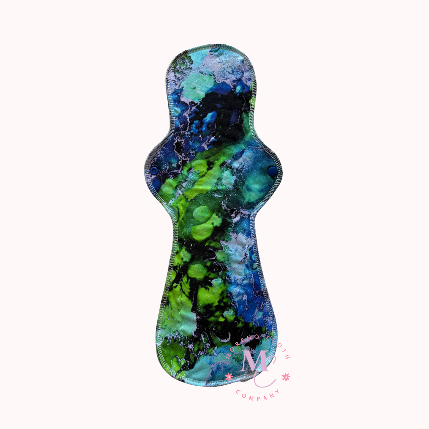 18" Heavy Absorbency Cotton Lycra - Ocean Marble
