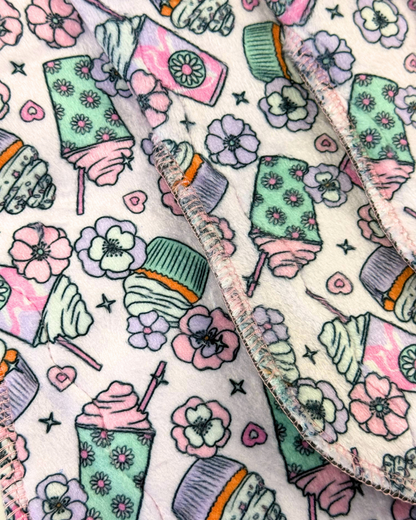 Pink Sugar Reusable Cloth Pad | Moderate - Heavy Flow Cloth Menstrual Pad