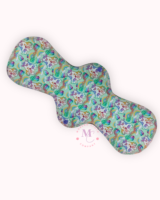 Pastel Magic Reusable Cloth Pad | Moderate - Heavy Flow Cloth Menstrual Pad