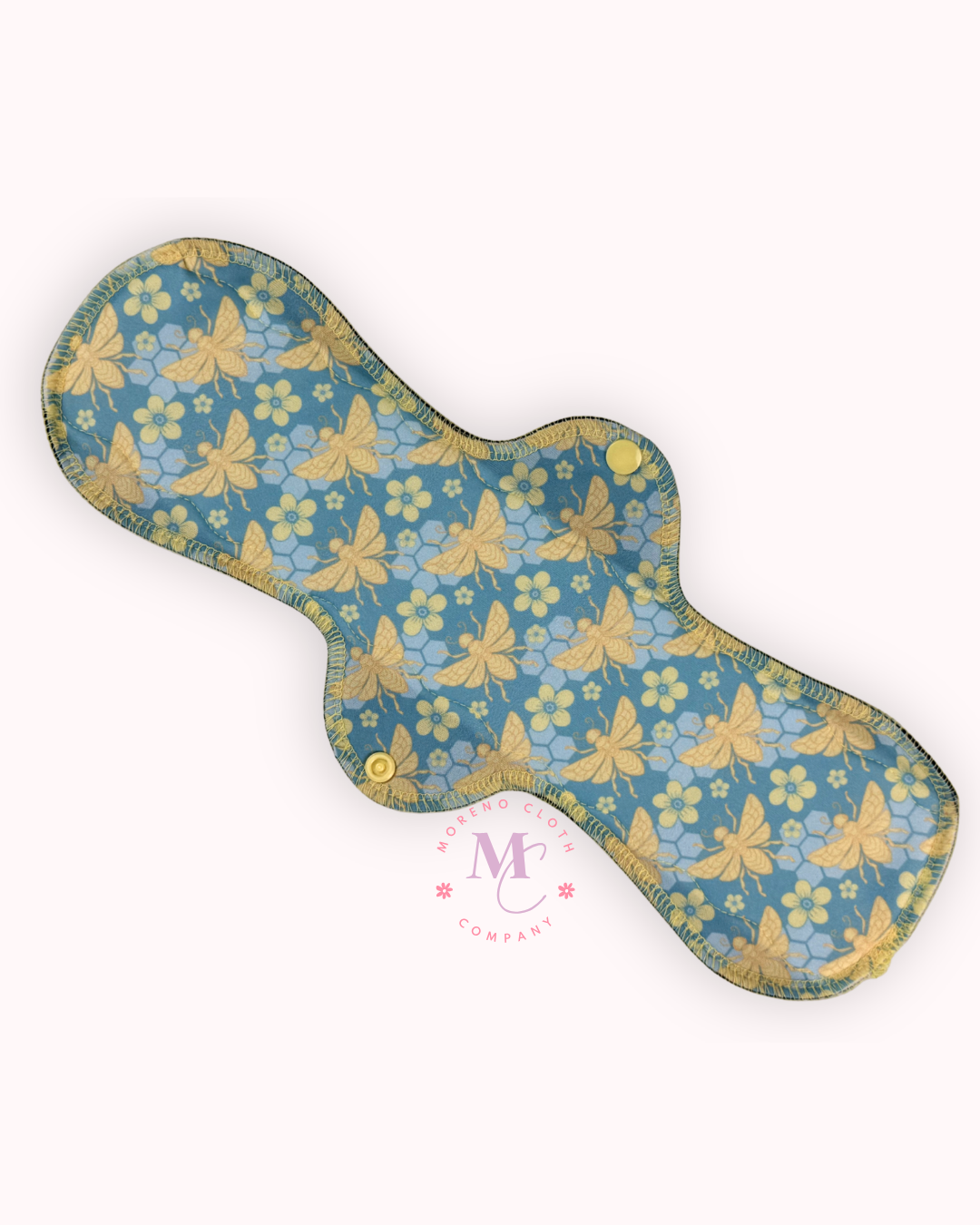 Honey Blossom Reusable Cloth Pad | Moderate - Heavy Flow Cloth Menstrual Pad