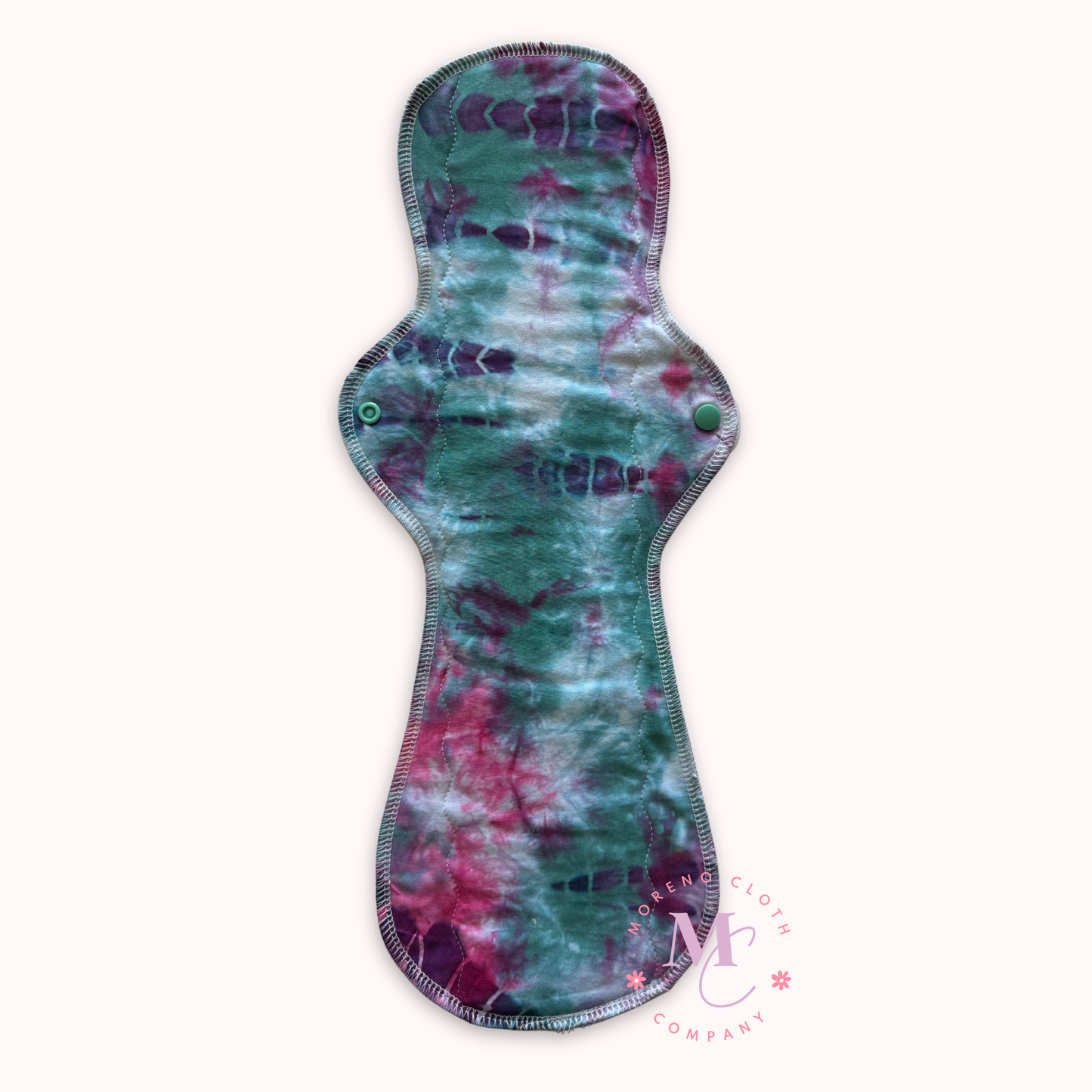 18" Heavy Absorbency Cotton Lycra - Jade Tie Dye
