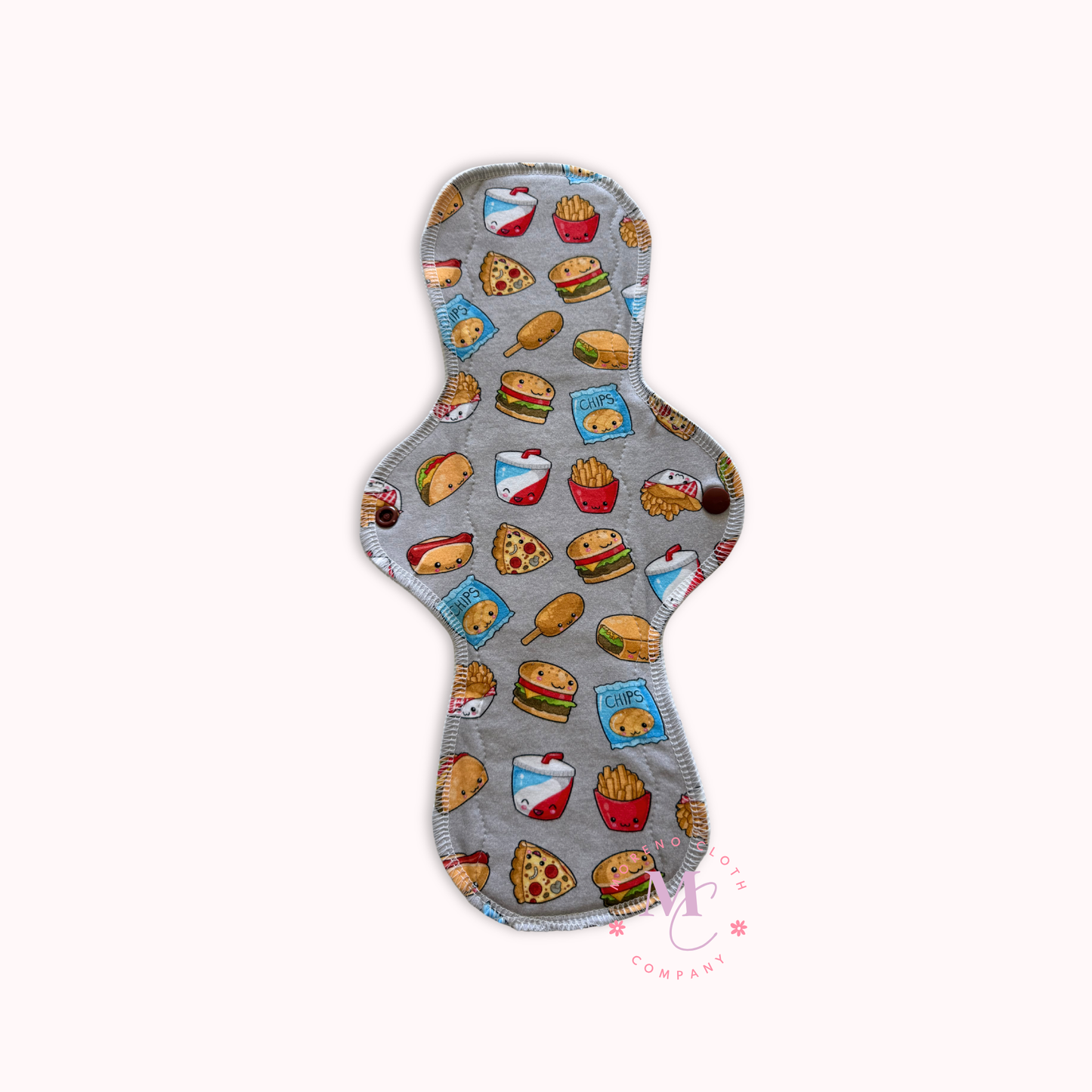 Snacks Gray- Cotton Lycra