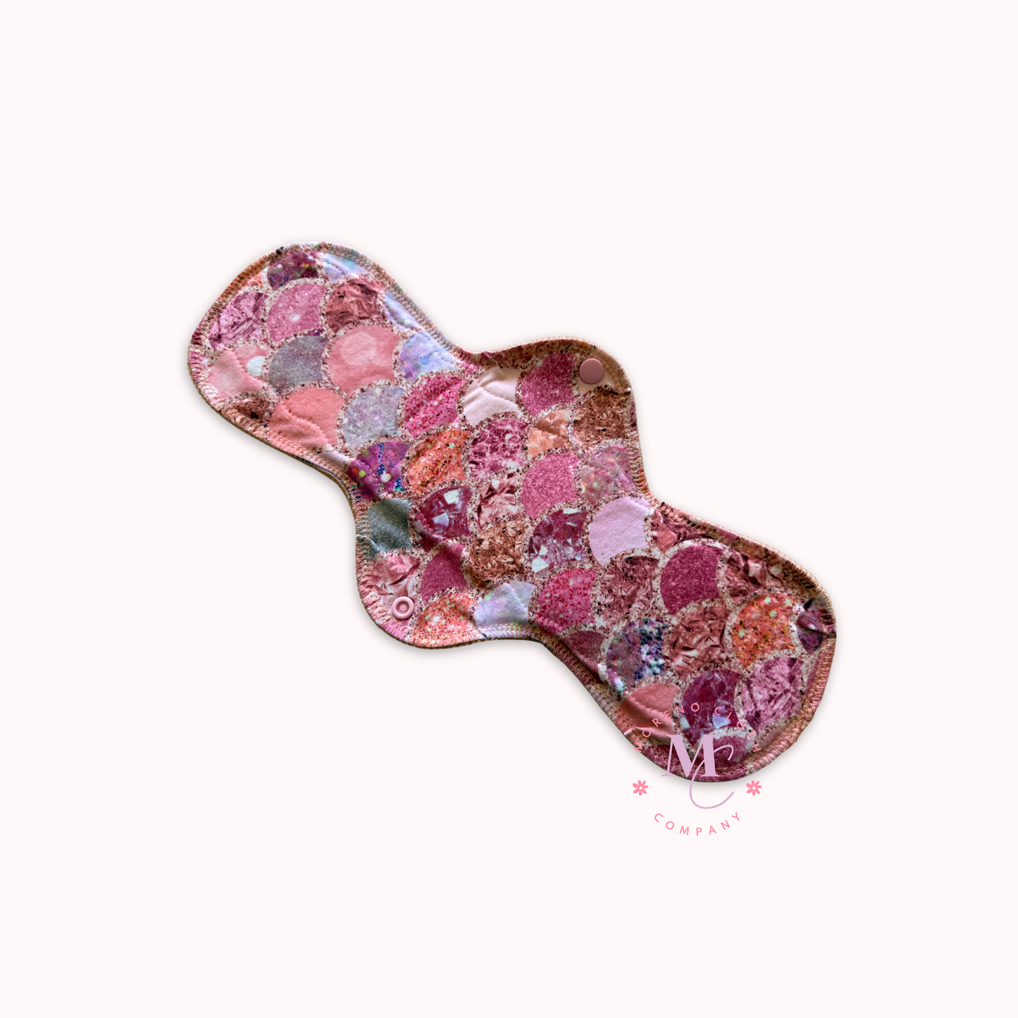 Pink Scales- Cotton Lycra