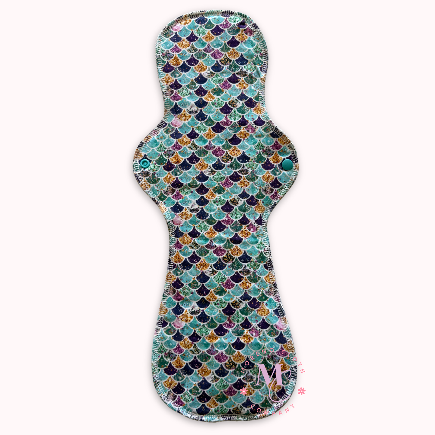 18" Heavy Absorbency Cotton Lycra - Mermaid Scales