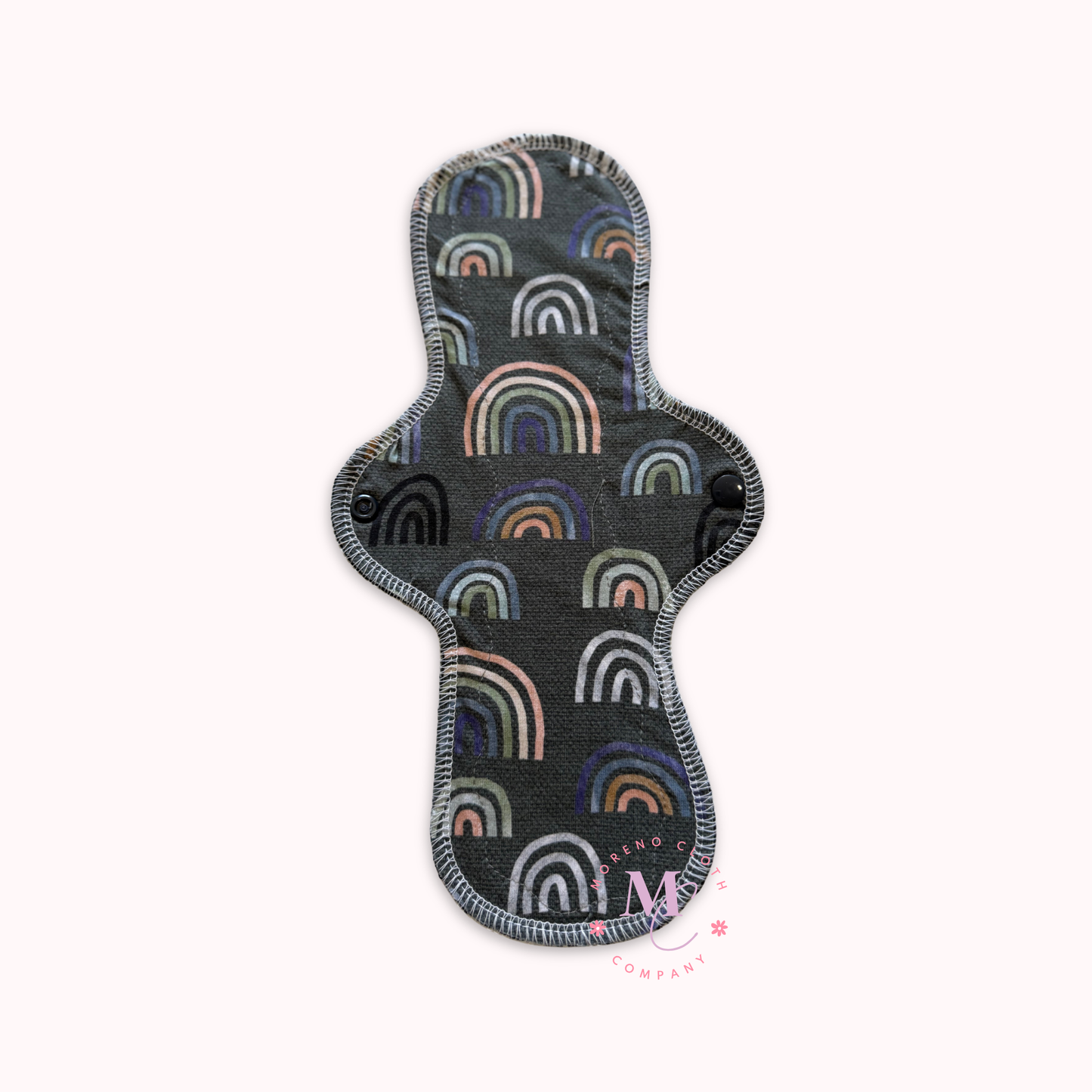Rainbows Gray- Cotton Lycra