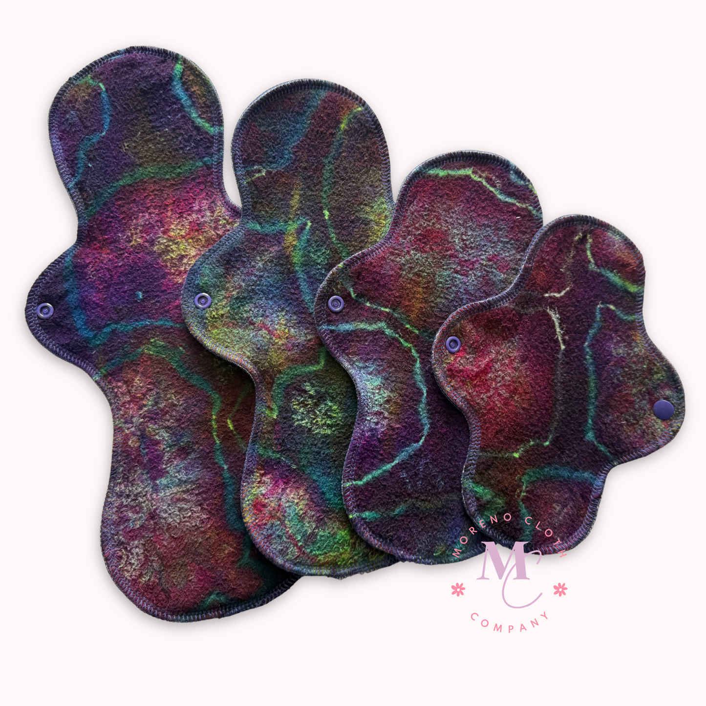 Purple Geodes - Bamboo Fleece