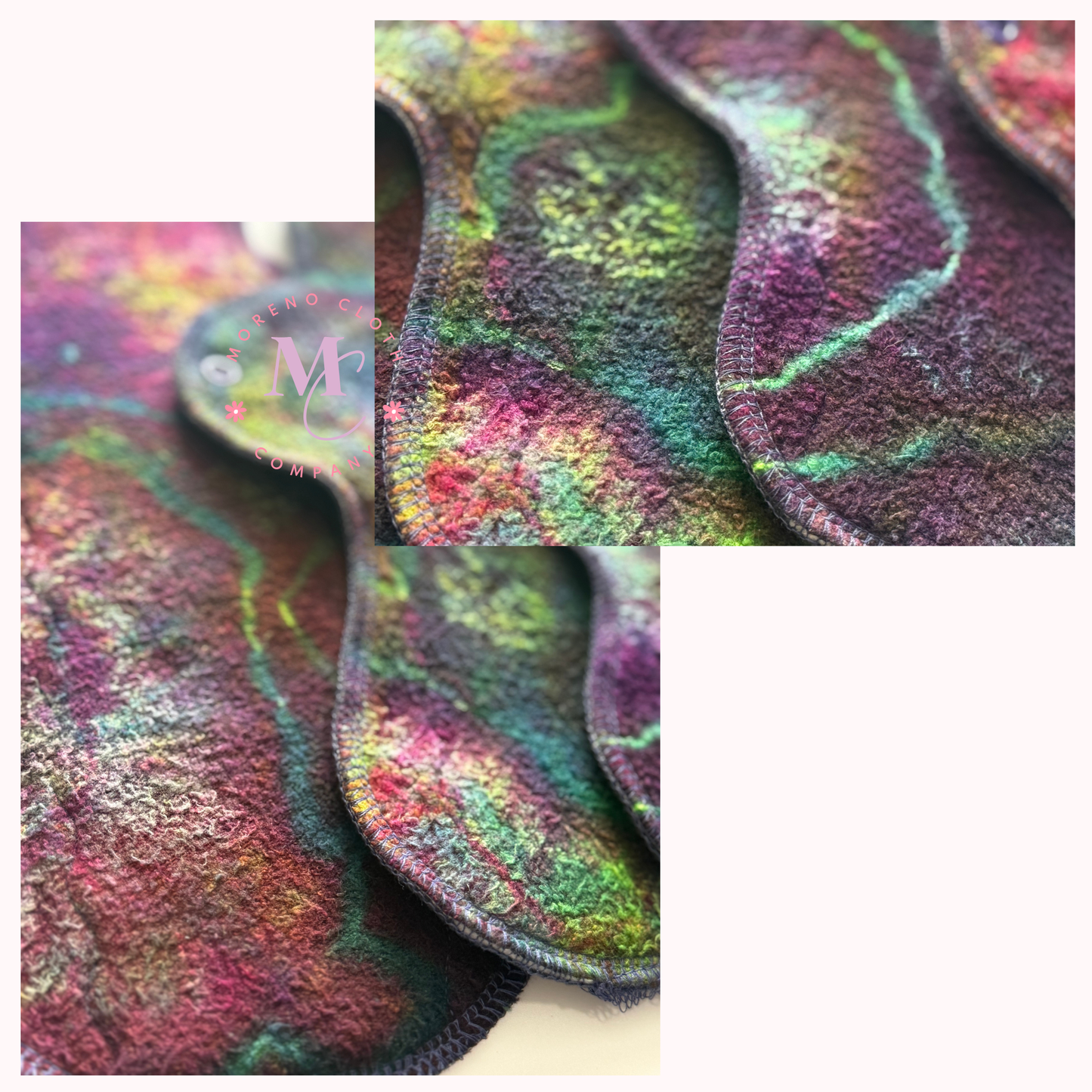 Purple Geodes - Bamboo Fleece
